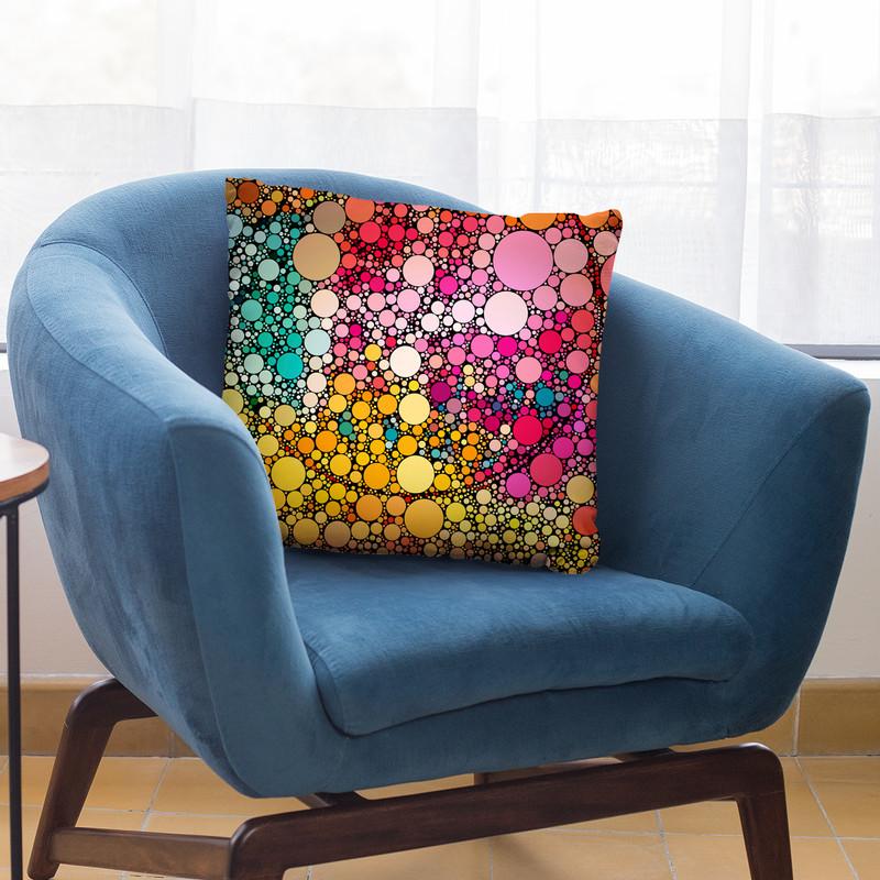 Dots Throw Pillow By Andrea Haase