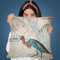 Egypt Heron Throw Pillow By Andrea Haase