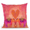 Elephant Lovejpg Throw Pillow By Andrea Haase