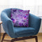 Exotic Purple Throw Pillow By Andrea Haase