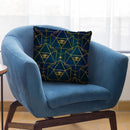 Eye Gold Pattern Throw Pillow By Andrea Haase