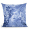Face Blue Throw Pillow By Andrea Haase