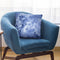 Face Blue Throw Pillow By Andrea Haase