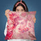 Face Red Throw Pillow By Andrea Haase