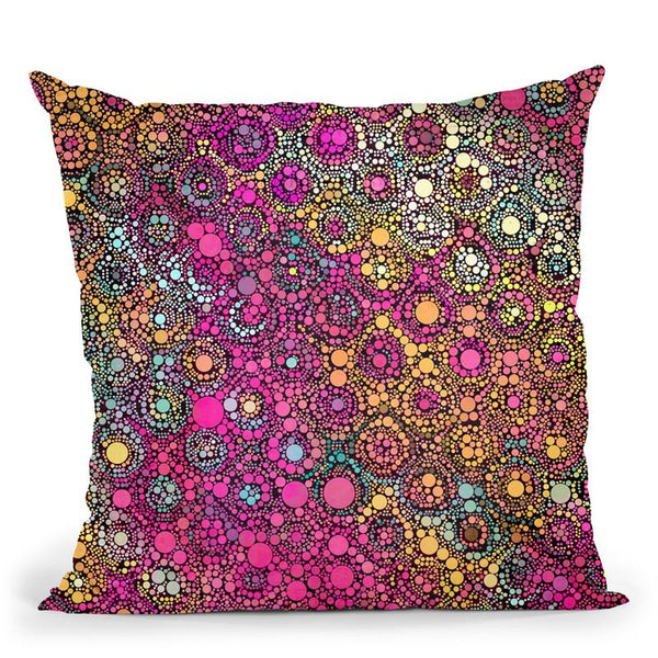 Fancy Dots Throw Pillow By Andrea Haase