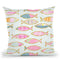 Fancy Fish Throw Pillow By Andrea Haase