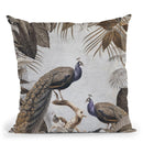 Fantastic Peacock I Throw Pillow By Andrea Haase