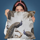 Fantastic Peacock I Throw Pillow By Andrea Haase