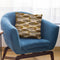 Feather Gold Brown I Throw Pillow By Andrea Haase