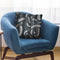 Feather Stripes Throw Pillow By Andrea Haase