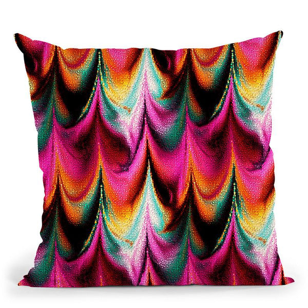 Federn Drops Throw Pillow By Andrea Haase