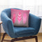 Federn Pink Throw Pillow By Andrea Haase