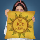 Find Joy In Ordinary Throw Pillow By Andrea Haase