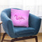 Flamingo Dot Art_Pink Throw Pillow By Andrea Haase