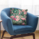 Flamingo Jungle Iv Throw Pillow By Andrea Haase