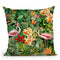Flamingo Jungle Throw Pillow By Andrea Haase