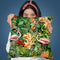 Flamingo Jungle Throw Pillow By Andrea Haase