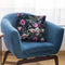 Flamingos Dark Jungle Quer Throw Pillow By Andrea Haase