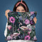 Flamingos Dark Jungle Quer Throw Pillow By Andrea Haase