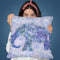 Floral Elephant Blue Throw Pillow By Andrea Haase