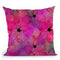 Floral Pink Throw Pillow By Andrea Haase