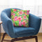 Colorful Flower Throw Pillow By Andrea Haase