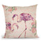 Flower Flamingo Throw Pillow By Andrea Haase