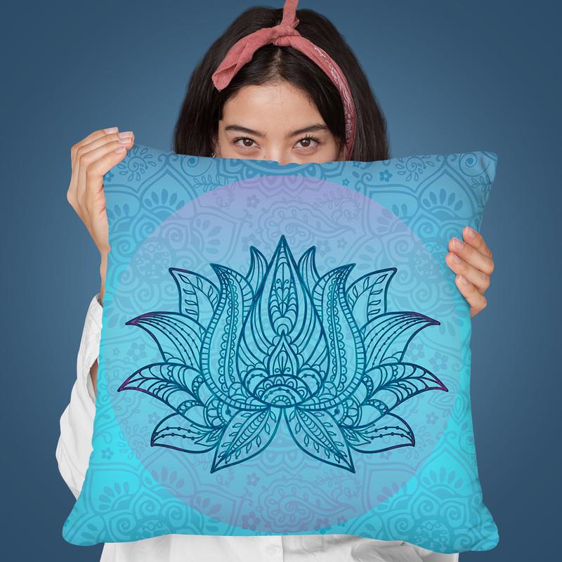 Flower Of Life Ii Throw Pillow By Andrea Haase