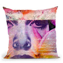 Flower Woman Throw Pillow By Andrea Haase