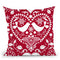 Folk Art Xmas I Throw Pillow By Andrea Haase