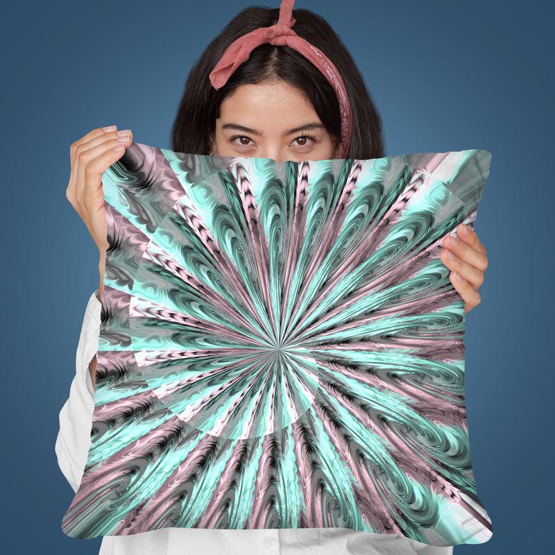 Fractal Art I Throw Pillow By Andrea Haase