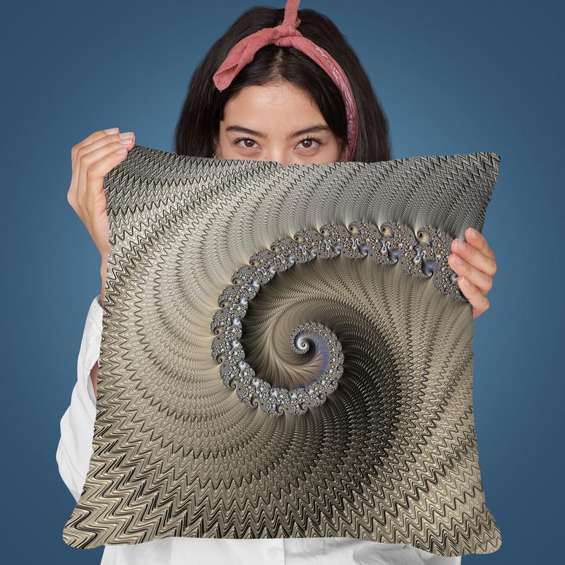 Fractal Art Ii Throw Pillow By Andrea Haase