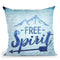 Free Spirit Throw Pillow By Andrea Haase