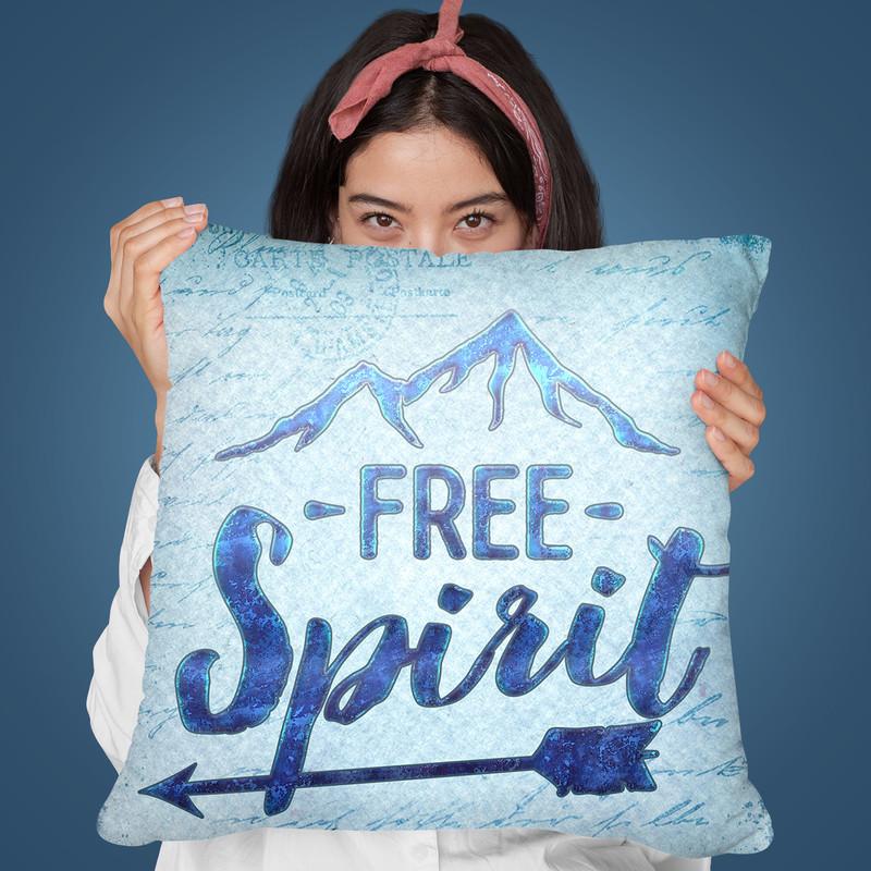 Free Spirit Throw Pillow By Andrea Haase