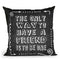 Friend Chalk Throw Pillow By Andrea Haase