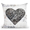 Friends Heart Throw Pillow By Andrea Haase