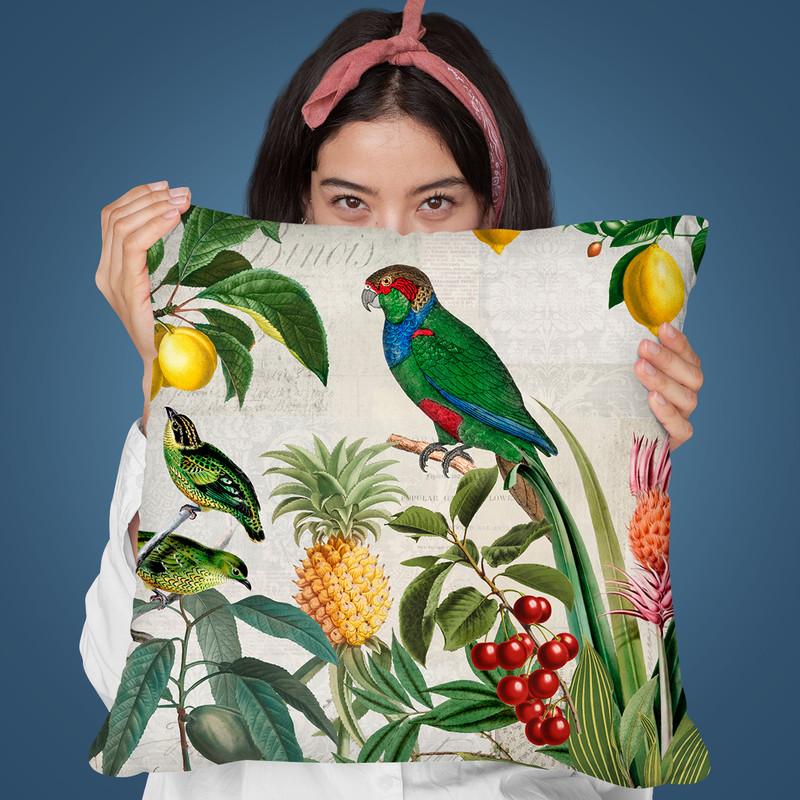 Fruit Paradise Throw Pillow By Andrea Haase