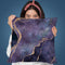 Gemstone Glamour Purple Throw Pillow By Andrea Haase