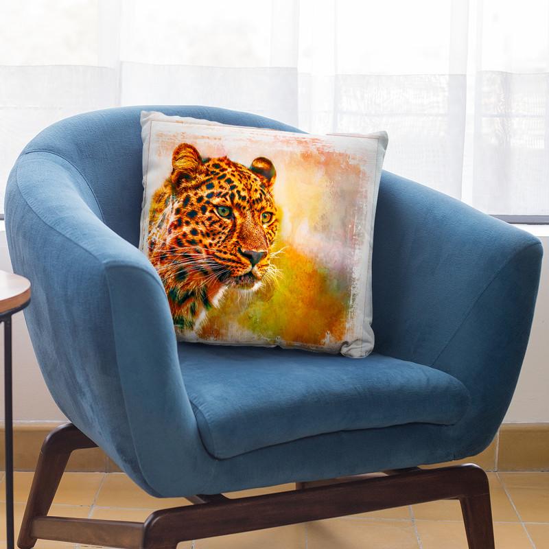 Cheetah Throw Pillow By Andrea Haase