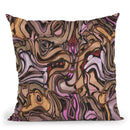Glamour Color Throw Pillow By Andrea Haase
