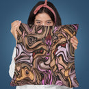 Glamour Color Throw Pillow By Andrea Haase