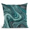 Glamour River Throw Pillow By Andrea Haase