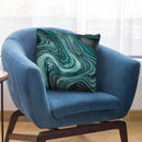 Glamour River Throw Pillow By Andrea Haase