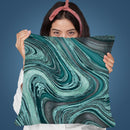 Glamour River Throw Pillow By Andrea Haase