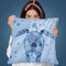 Glamour Turtle Blue Throw Pillow By Andrea Haase