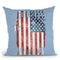God Bless America Throw Pillow By Andrea Haase