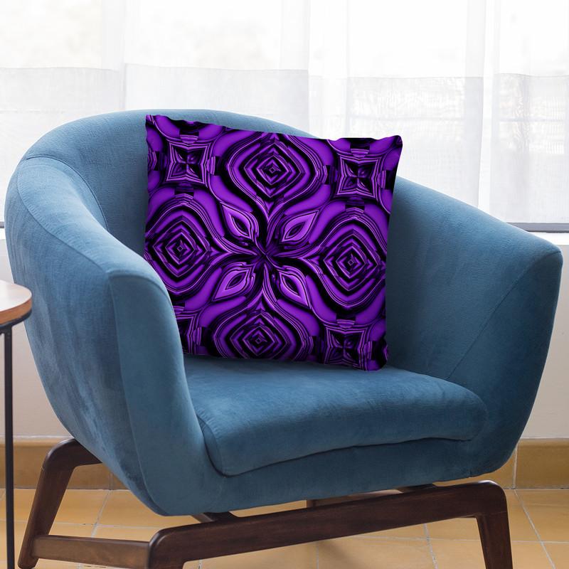 Green Metallic I Throw Pillow By Andrea Haase