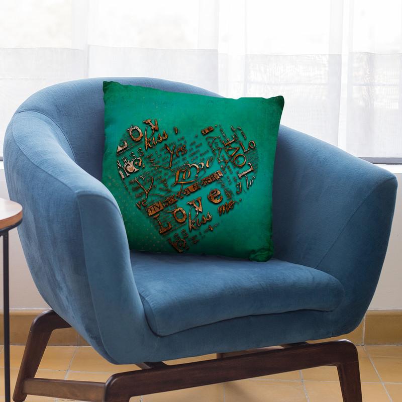 Grunge Heart Throw Pillow By Andrea Haase
