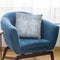Grunge Newspaper Blue Throw Pillow By Andrea Haase