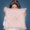 Hand Moon Pattern Blush Pink Throw Pillow By Andrea Haase